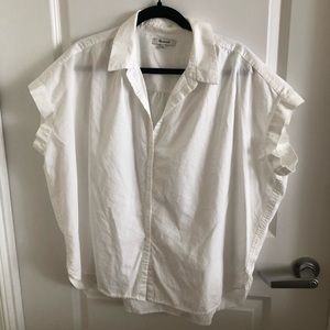 Madewell White Button Down